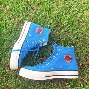 Converse Unisex Chuck 70 Hi Blue Hero/Black/EG W6/M4